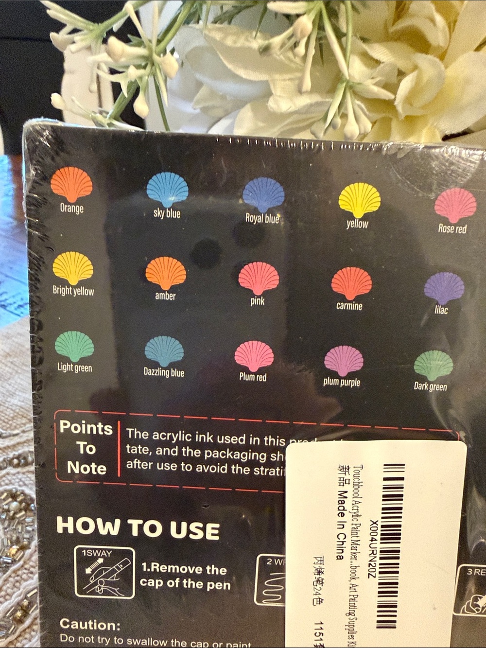Acrylic Markers 24 colors Flexible -brush tip - Picture 10 of 11